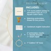 Huacan Embroidery Kits for Beginners, DIY Embroidery Starter Kit with