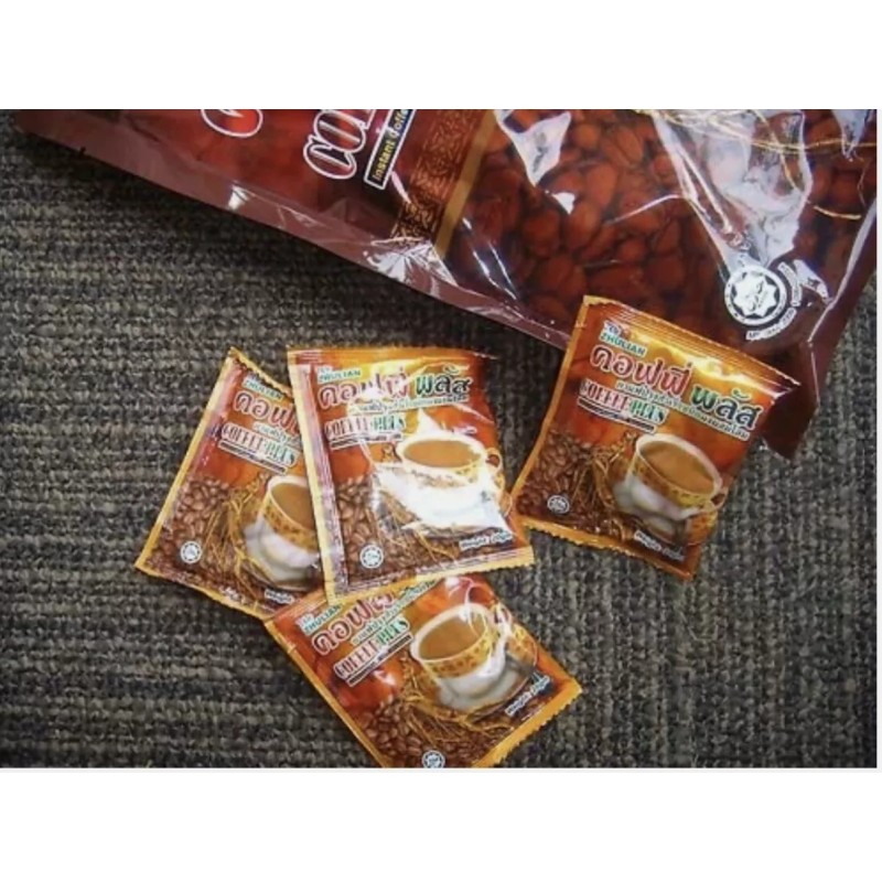 ZHULIAN COFFEE PLUS Instant Ginseng Extract Herb 1 bag x