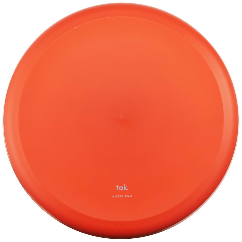 tak Children's Plate Orange 20x20x2.6cm Kids Dish Plate Standard JTN-0100-OR