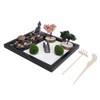 Zen Garden Sand Table Buddha Statue Sandbox Japanese Style Desktop