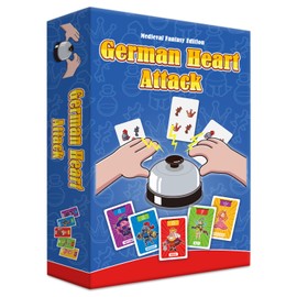 Fast Card Games Reaction & Intelligence Board Game Funny Thrilling Adults Table Games Wildly Entertaining & Easy to Learn for Outdoor, Travel, Camping, Party, Game Night - 2-6 Players