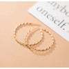 SLUYNZ 925 Sterling Silver Open Hoop Earrings for Women Teenager