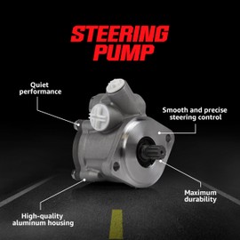 Power Steering Resources (375-13) | Steering Pump | for OEM EV181618L101 | 181618L101 | PEV181618L101 | PUMP ROTATION: LEFT