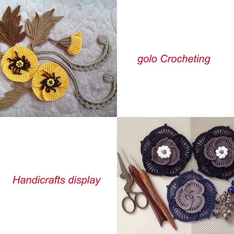 golo Crochet Thread Size 30 Yarn for Hand Knitting Lace