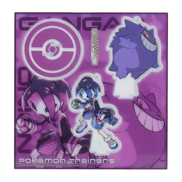 Pokemon Center Original Acrylic Stand Keychain Pokemon Trainers Onion &