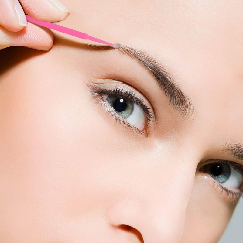 Cuttte 500PCS Disposable Micro Swabs for Eyelash Extension, Micro Applicators