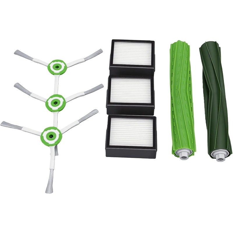 Haofy Kit de Reposición para Robot Aspirador, 2 Rodillos 3