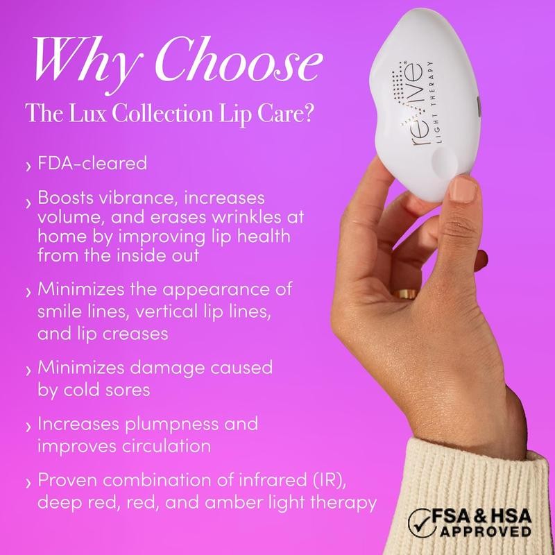 reVive Lux Collection LED Lip Plumping Therapy Device - Light