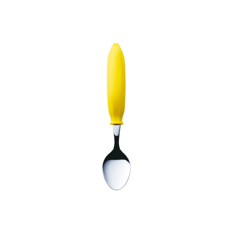 Takakuwa Metal Banana Cutlery, Spoon & Fork, Yellow, 2 pcs