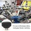 sourcing map 6pcs Knurled Clamping Knobs Thumb Screws M10 x