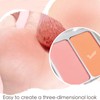 Blushers for Cheeks Make Up, Red Blusher Palette, Orange Powder
