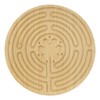 BambooMN Chartres Style 7 Circuit 8” Bamboo Finger Labyrinth -