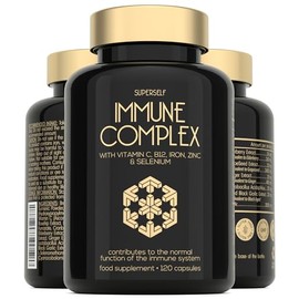Immune System Booster - 120 Capsules - Immune Support & Recovery Complex