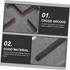 Alipis Jewelry Tools 3pcs Cross Mold Graphite Black Ingot Molds