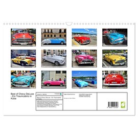 Best of Chevy DeLuxe - Ein Traumcabrio in Kuba (Wandkalender 2026 DIN A3 quer), CALVENDO Monatskalender