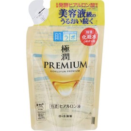Hadalabo Gokujun Premium Hyaluronic Liquid Refill, 6.1 fl oz (170 ml)