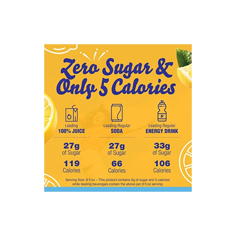 Crystal Light Lemon Iced Tea Powdered Drink Mix Pack of