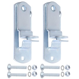 Enclosed Cargo Trailer Door Latch, Trailer Door & Ramp Locking Hasp, Cam Lock Latch Keeper with Screws and Nuts, Cam Bar Lock Assembly for Side and Tailgate Door Enclosed Trailer - 2 Pack