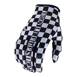 Troy Lee Designs Flowline Glove - Men's Checkers White/Black, XXL