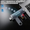 Lector de Tarjetas SD USB C y USB A, Adaptador