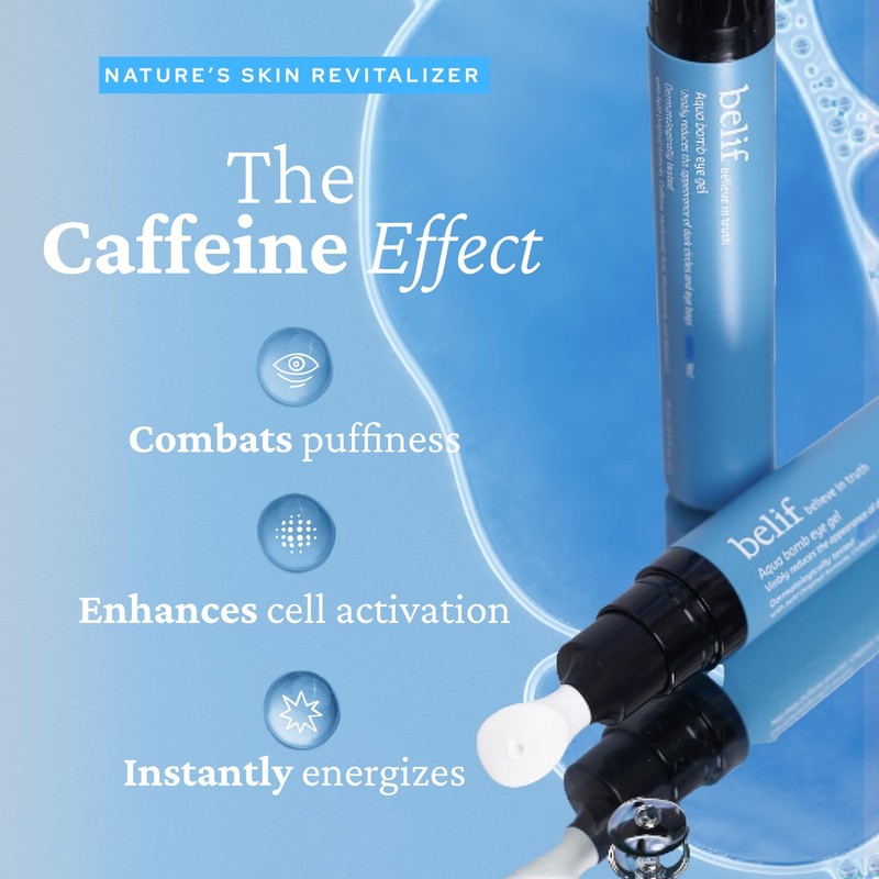 belif Aqua Bomb Cooling Eye Gel - Caffeine & Hyaluronic