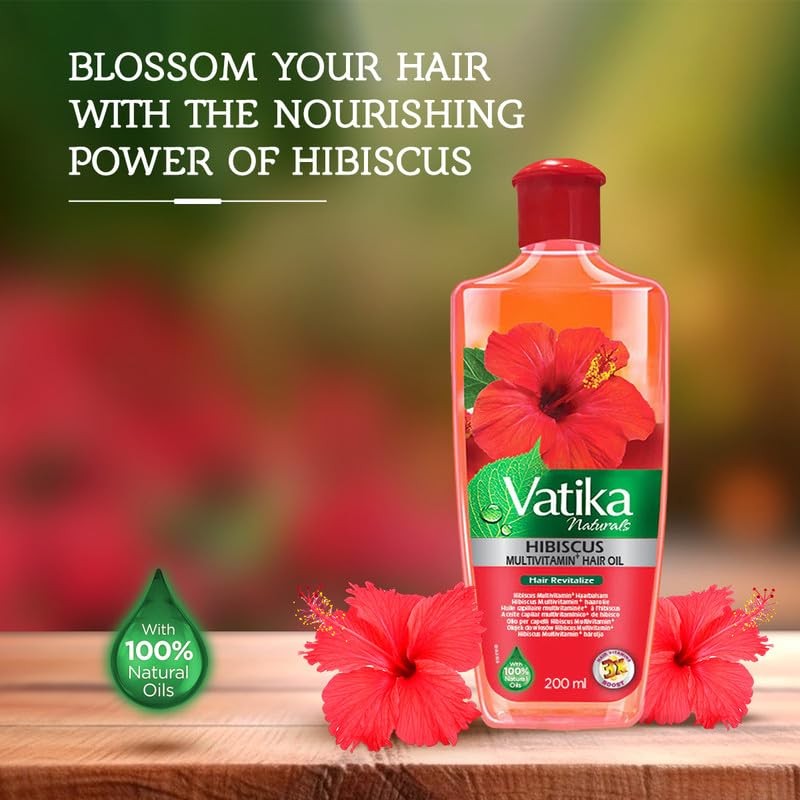 Vatika Naturals Multivitamin Hair Oil - Transform Your Tresses with