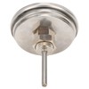 3in Adjustable NPT 1/2in Stainless Steel Pointer Thermometer for Barbecue