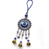 Zingtsing Evil Eye Wall Hanging Decor, Evil Eye Wind Chime,