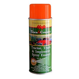Majic Paints 8-20965-8 Tractor & Implement Spray Enamel Paint, Aerosol, A.C. Orange