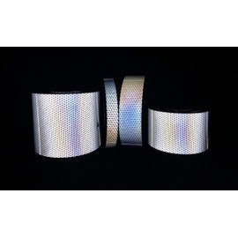 Oralite V98 White Reflective Tape Reflexite Orafol Prismatic Safety Tape 1", 2", 4", 6"