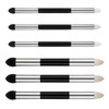 6 Pcs Oil Pastel Blending Sticks, Dual Tip Sponge &