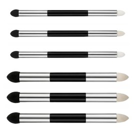 6 Pcs Oil Pastel Blending Sticks, Dual Tip Sponge & Felt Blenders for Sketch Drawing, Reusable Art Blending Tools for Artists, Students & Beginners, Washable Shading & Highlighting Brush
