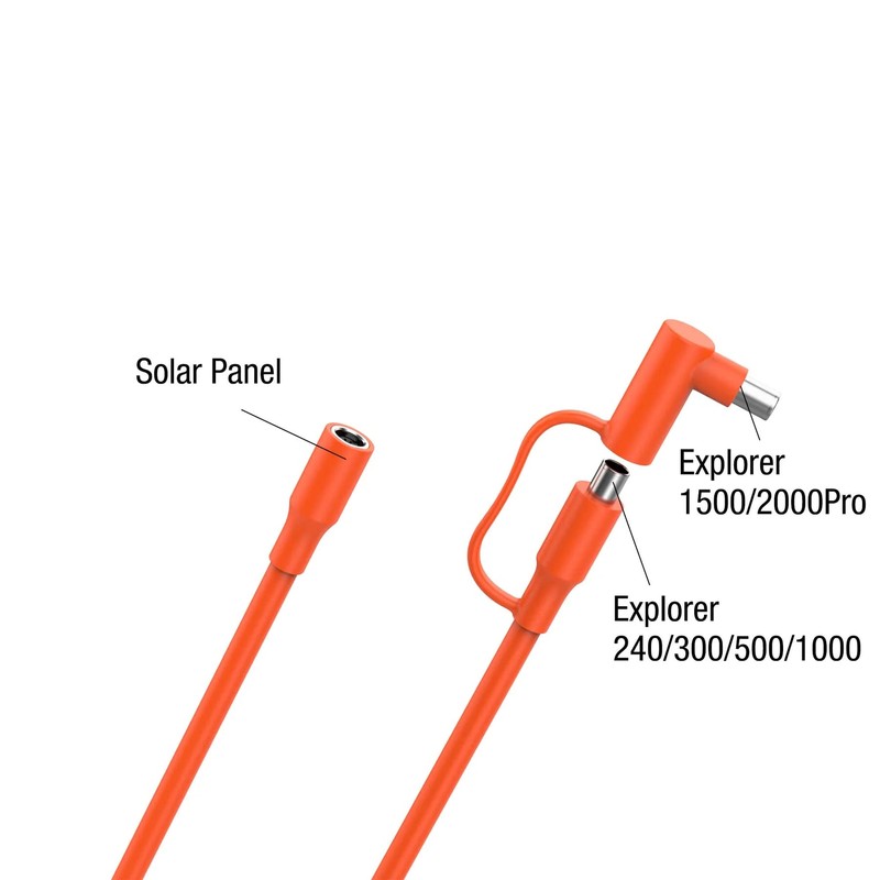 Jackery DC Extension Cable for Solar Panel 16.4 feet /