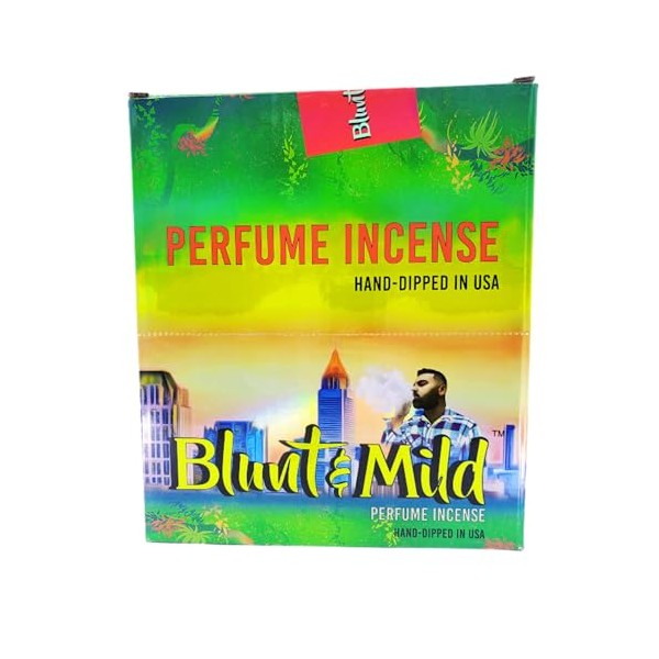 Blunt & Mild Incense - 11" Hand-Dipped Sticks | Box