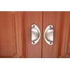 Yetaha Cup Cabinet Pulls, 10PCS Drawer Shell Pull Handles, 82x35mm