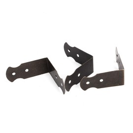 BQLZR 1.57x0.7 Antique Decorative Vintage Box Corner Guards Cover Edge Cover Pack of 20