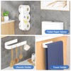 Toilet Paper Storage Wall Mount, Extra Toilet Paper Storage Holder