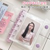 Gokei Seal Pad, Plastan, Transparent, M5 Size, Mini Binder (20