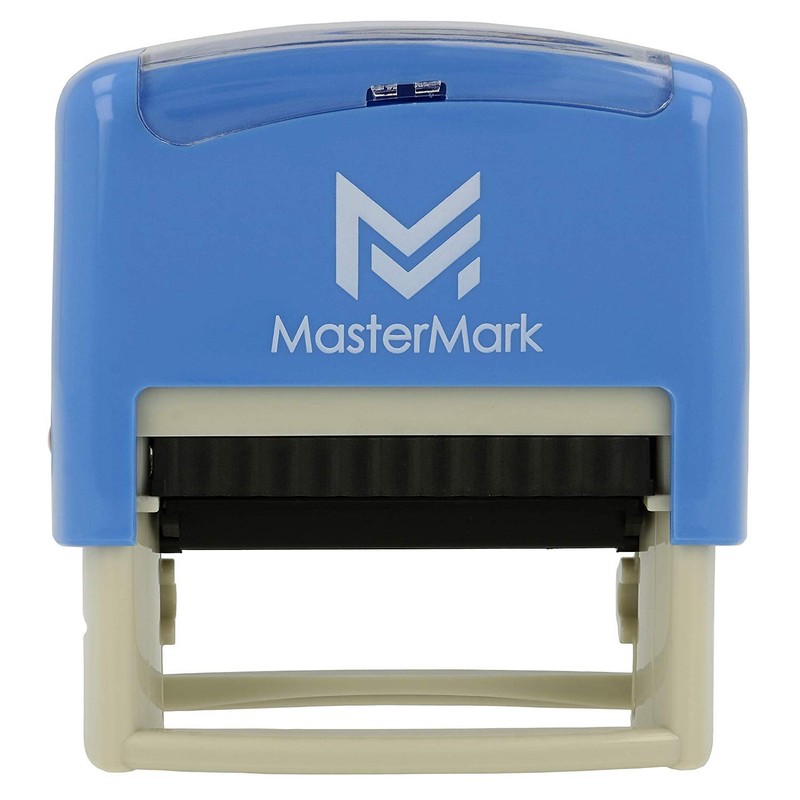 MasterMark Custom Stamp - Self-Inking Stamp (Small/Up to 3 Lines)