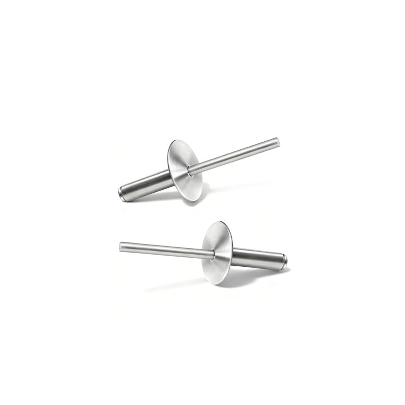 Brida grande 5/32 x 1/2 pulgadas remaches ciegos 4 x