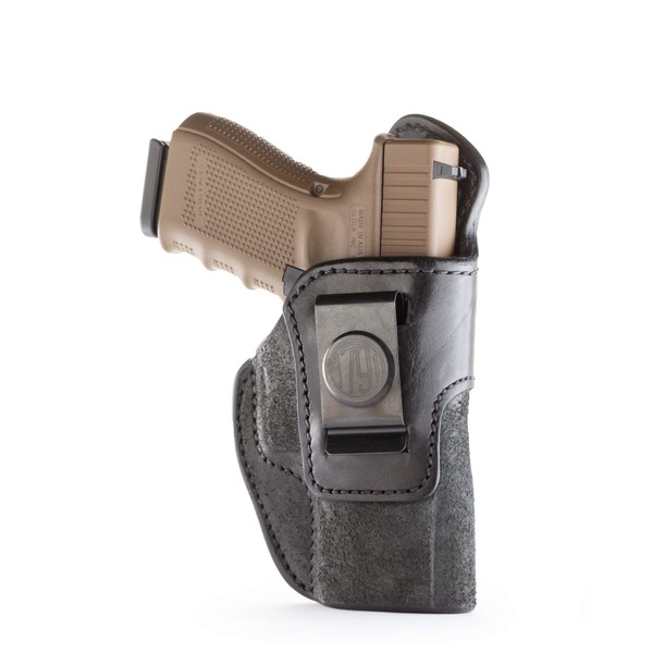 1791 Leather Gun Holster - IWB Holster - Premium Leather Right Handed Holster - Fits Glock 23, 29, 30, 38 / Sig Sauer P220 P226 P229, P229c. P320c P320