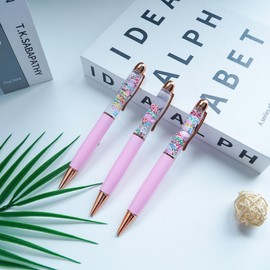 Sikyby Candy Funny Pens Cute Floater Floating Liquid Writing Journaling Office Pen Unique Gift For Women Men Kids Girl Boy