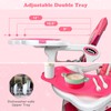 INFANS 5 in 1 Baby High Chair, Convertible Toddler Table