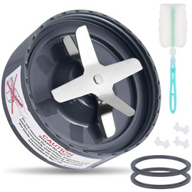 7 piezas de repuesto para cuchillas, extractor de cuchillas cruzadas, compatible con Nutribullet 600 W y Pro 900 W