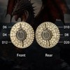 DND Wheel Cube Spinner, Fingertips Gyro, 7-in-1 Battle Sword Metal