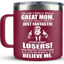 LIZAVY Christmas Gifts for Mom from Daughter, Son - Mom Christmas Gifts, Mom Gifts for Christmas - Mom Birthday Gifts, Birthday Gifts for Mom, New Mom - Mom Gifts Gifts for Women - Mom Mug 14Oz