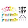K&H Mini Palillos Tenedores De Animales Bebe Niños 50 Pz
