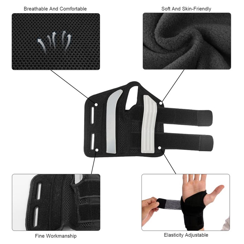 HMCEY Wrist Splint Carpal Tunnel Syndrome Splint Wrist Bandages Wrist