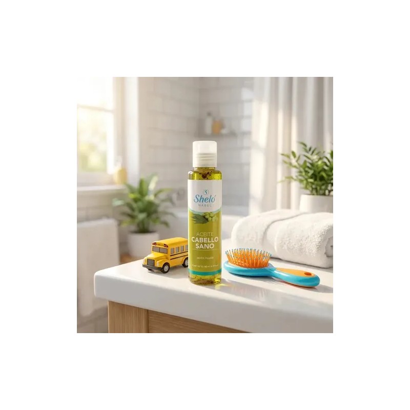 Aceite Cabello Sano Sheló Nabel 140 Ml / Repelente De