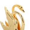 Swan Napkin Holder Golden Swan Design Rustproof Alloy Elegant Style
